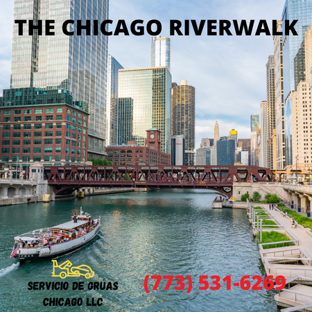 the Chicago Riverwalk
